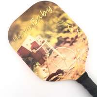 Wholesale Decal Printing Carbon Fiber Honeycomb Approved Pickleball Paddles Small